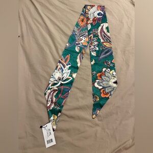 Floral Paisley Silk Scarf